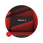 Дихаюче і зручне геймерське крісло HUZARO FORCE 4.4 Red Mesh - Зображення 6
