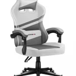 Дихаюче та стильне геймерське крісло HUZARO FORCE 4.4 White Mesh