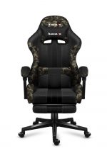 Дихаюче і ергономічне геймерське крісло Huzaro Force 4.7 Camo Mesh - Зображення 2