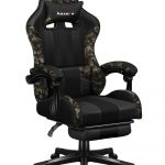 Дихаюче і ергономічне геймерське крісло Huzaro Force 4.7 Camo Mesh