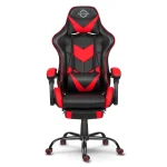 Офісне геймерське крісло Sofotel Cerber чорно-червоне для продуктивної гри - Зображення 3