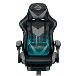 Офісне геймерське крісло Sofotel Cerber чорно-сіре для стильного комфорту - Зображення 4