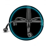 Офісне геймерське крісло Sofotel Cerber чорно-сіре для стильного комфорту - Зображення 14