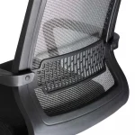 Комфортне мікросітчасте поворотне офісне крісло з механізмом TILT Nosberg - Зображення 4