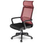 Офісне мікросітчасте поворотне крісло з механізмом TILT Nosberg - Зображення 4