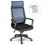 Офісне мікросітчасте поворотне крісло з механізмом TILT Nosberg - Зображення 7