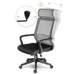 Комфортне мікросітчасте поворотне офісне крісло з механізмом TILT Nosberg - Зображення 8