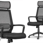 Поворотне офісне крісло Nosberg з механізмом TILT