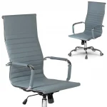 Офісне крісло Sofotel Tokio сіре з сучасним дизайном