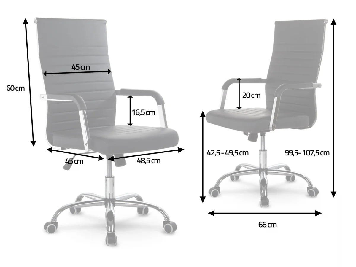 Офісне крісло з сучасним дизайном Sofotel Boston коричневе – стиль і комфорт - Зображення 6
