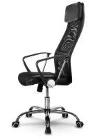 Сучасне високе офісне крісло Sofatel Rio чорне для вашого комфорту - Зображення 3