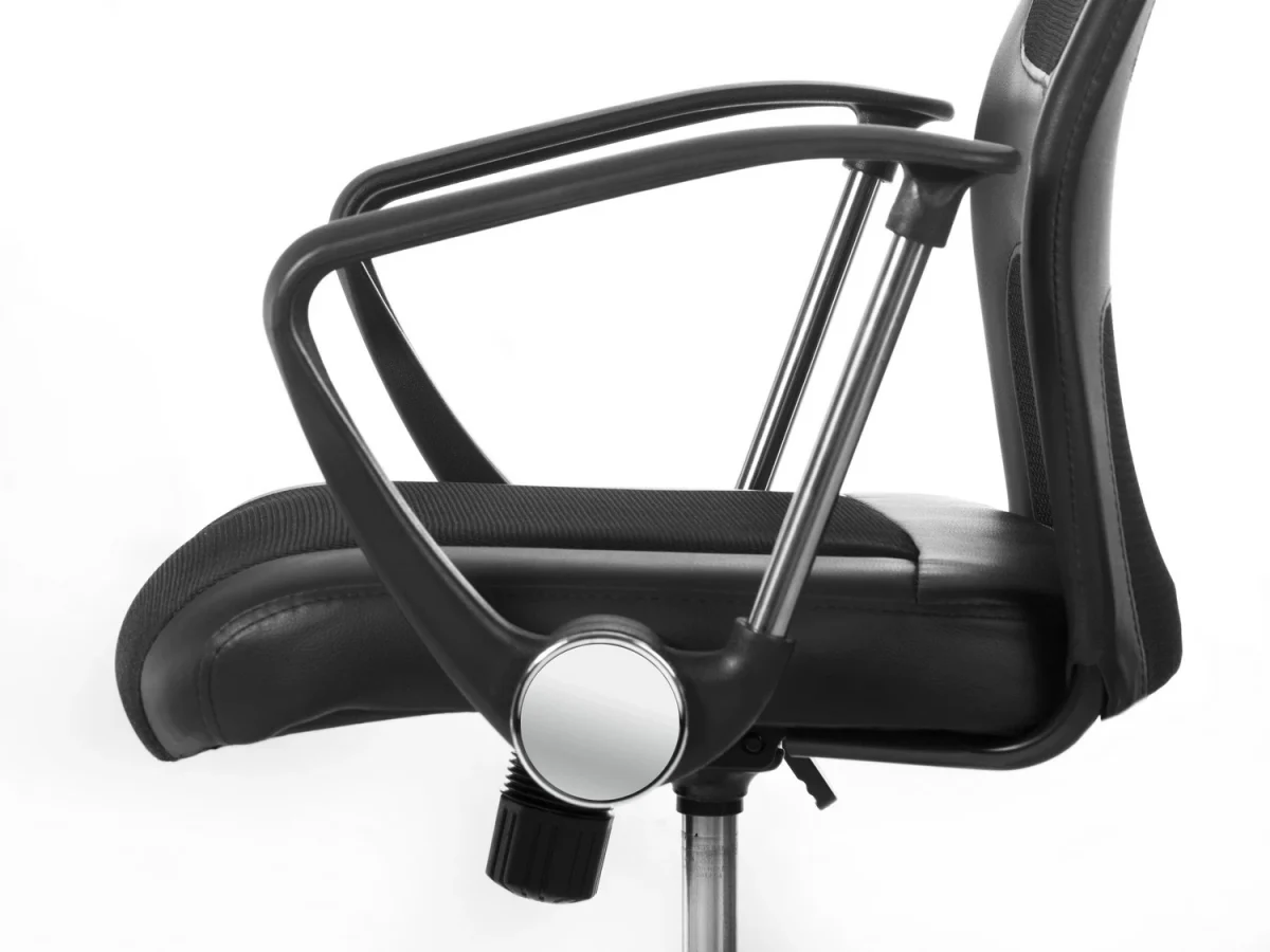 Сучасне високе офісне крісло Sofatel Rio чорне для вашого комфорту - Зображення 5