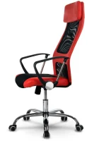 Стильне високе офісне крісло Софотель Ріо червоне - Зображення 2