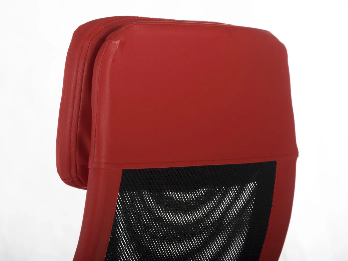 Стильне високе офісне крісло Софотель Ріо червоне - Зображення 5