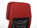 Стильне високе офісне крісло Софотель Ріо червоне - Зображення 5