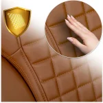 Стильне офісне крісло Sofotel Batory 240803 коричневе - Зображення 10