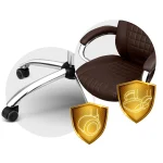 Офісне крісло з мікросітки Sofotel Batory каштан для комфортної роботи - Зображення 7