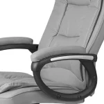 Комфортне офісне крісло Sofotel Porto сіре для вашого робочого простору - Зображення 7