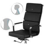 Офісне крісло Sofatel Ryokan чорне для стильного інтер’єру - Зображення 11