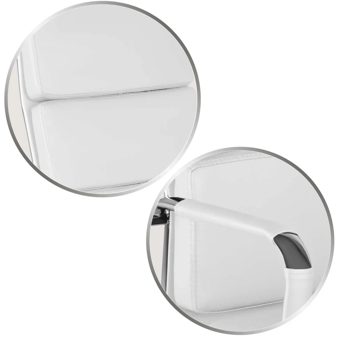 Крісло офісне Sofatel Ryokan біле – сучасний стиль та комфорт для роботи - Зображення 7