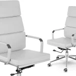 Крісло офісне Sofatel Ryokan біле – сучасний стиль та комфорт для роботи