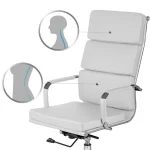 Крісло офісне Sofatel Ryokan біле – сучасний стиль та комфорт для роботи - Зображення 9