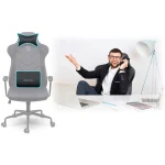 Елегантне офісне крісло Sofotel Werona 2580 чорне - Зображення 4