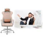 Офісне крісло Sofotel Werona 2582 коричневе для сучасного інтер'єру - Зображення 12