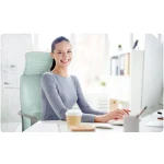 Офісне крісло з мікросітки Прага світло-блакитне для елегантного інтер'єру - Зображення 9