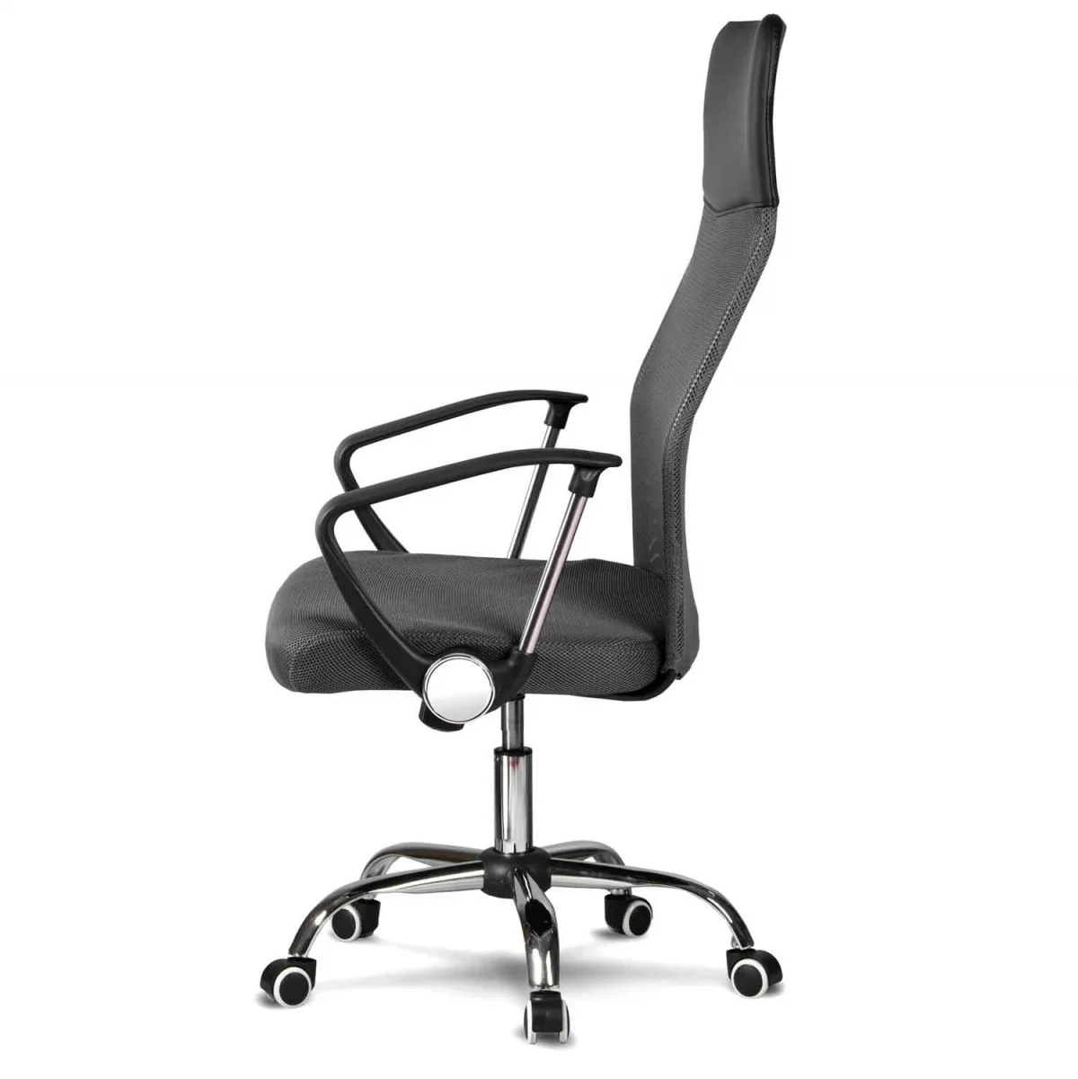 Офісне крісло Sofatel Sydney Micro Mesh темно-сіре для комфорту - Зображення 4