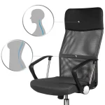 Офісне крісло Sofatel Sydney Micro Mesh темно-сіре для комфорту - Зображення 6