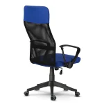 Офісне крісло з мікросітки Sofatel Sydney синьо-чорне для комфорту - Зображення 5