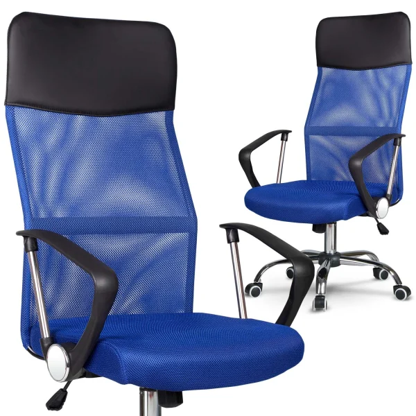Офісне крісло з мікросітки Sofatel Sydney Micro Mesh синє