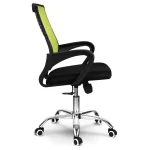 Офісне крісло Sofotel Denar з мікросітки зелене для вашого офісу - Зображення 4