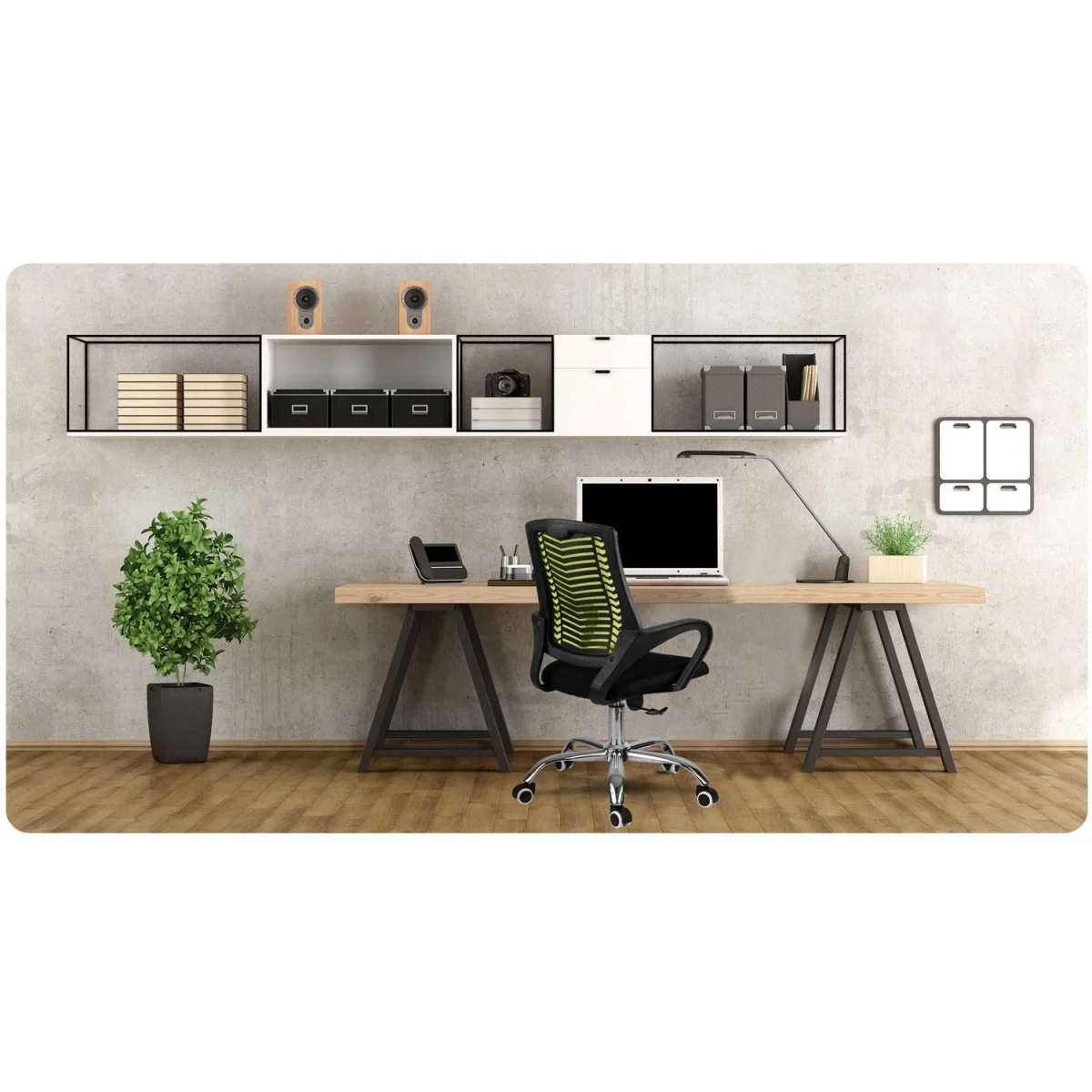 Офісне крісло Sofotel Denar з мікросітки зелене для вашого офісу - Зображення 9