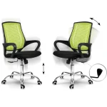 Офісне крісло Sofotel Denar з мікросітки зелене для вашого офісу - Зображення 13