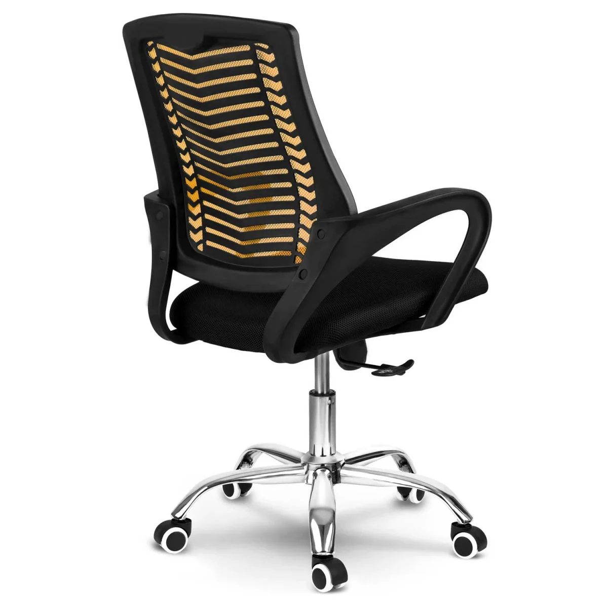 Офісне крісло з мікросітки Sofotel Denar оранжеве – яскравий дизайн і зручність - Зображення 5