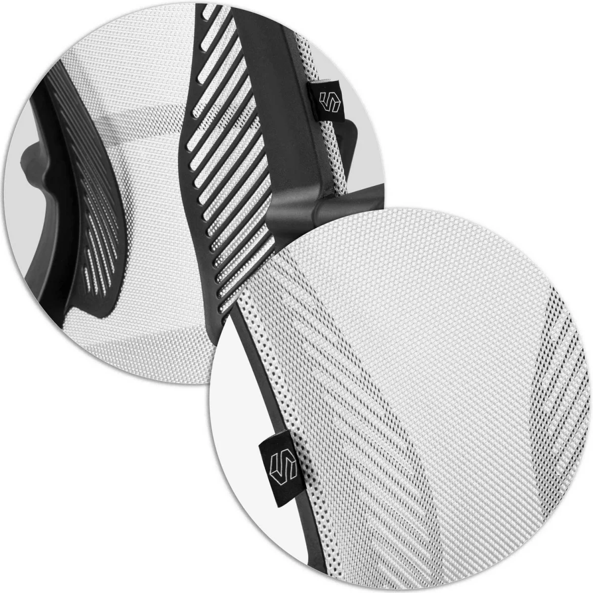 Офісне крісло Sofatel Gontia micro mesh сіре – елегантність і підтримка - Зображення 6