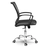 Офісне крісло Sofatel Gontia з мікросітки чорне для зручності - Зображення 4