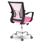 Офісне крісло Sofatel Gontia рожеве з мікросітки - Зображення 5
