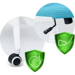 Офісне крісло Sofotel Formax блакитне з мікросітки для довготривалого комфорту - Зображення 12