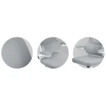 Зручне офісне крісло Sofotel Formax сіре з мікросітки - Зображення 7