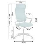 Морське офісне крісло з мікросітки Sofotel Labi для комфорту - Зображення 10