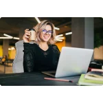 Офісне крісло з мікросітки Sofotel Labi сіре для комфортної роботи - Зображення 9