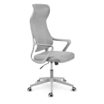 Офісне крісло з мікросітки Sofotel Labi сіре для комфортної роботи - Зображення 16
