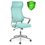 Офісне крісло Sofotel Labi м'ятне з мікросітки - Зображення 12