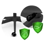 Офісне крісло Sofotel Labi з мікросітки чорне для комфорту - Зображення 14