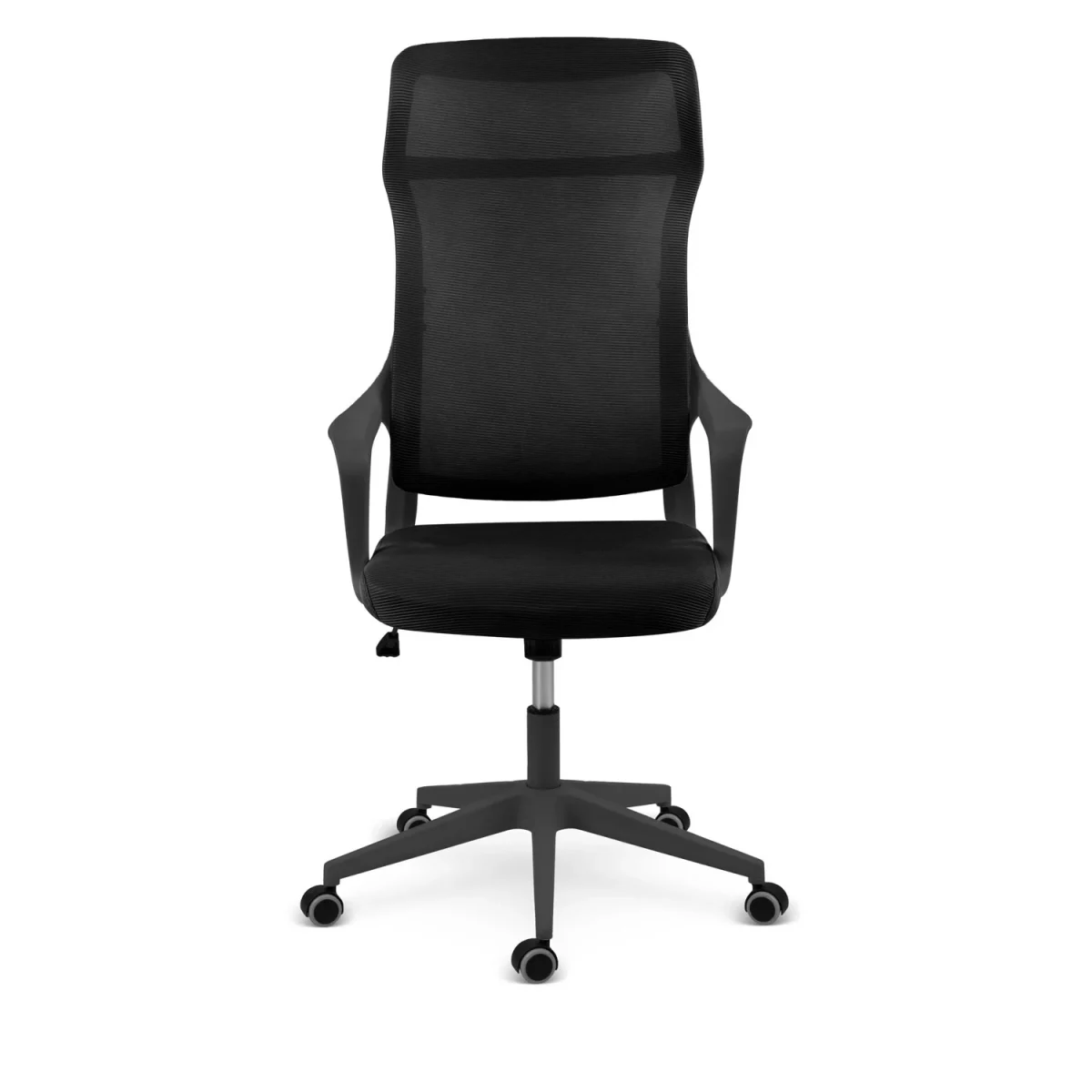 Офісне крісло Sofotel Labi з мікросітки чорне для комфорту - Зображення 4