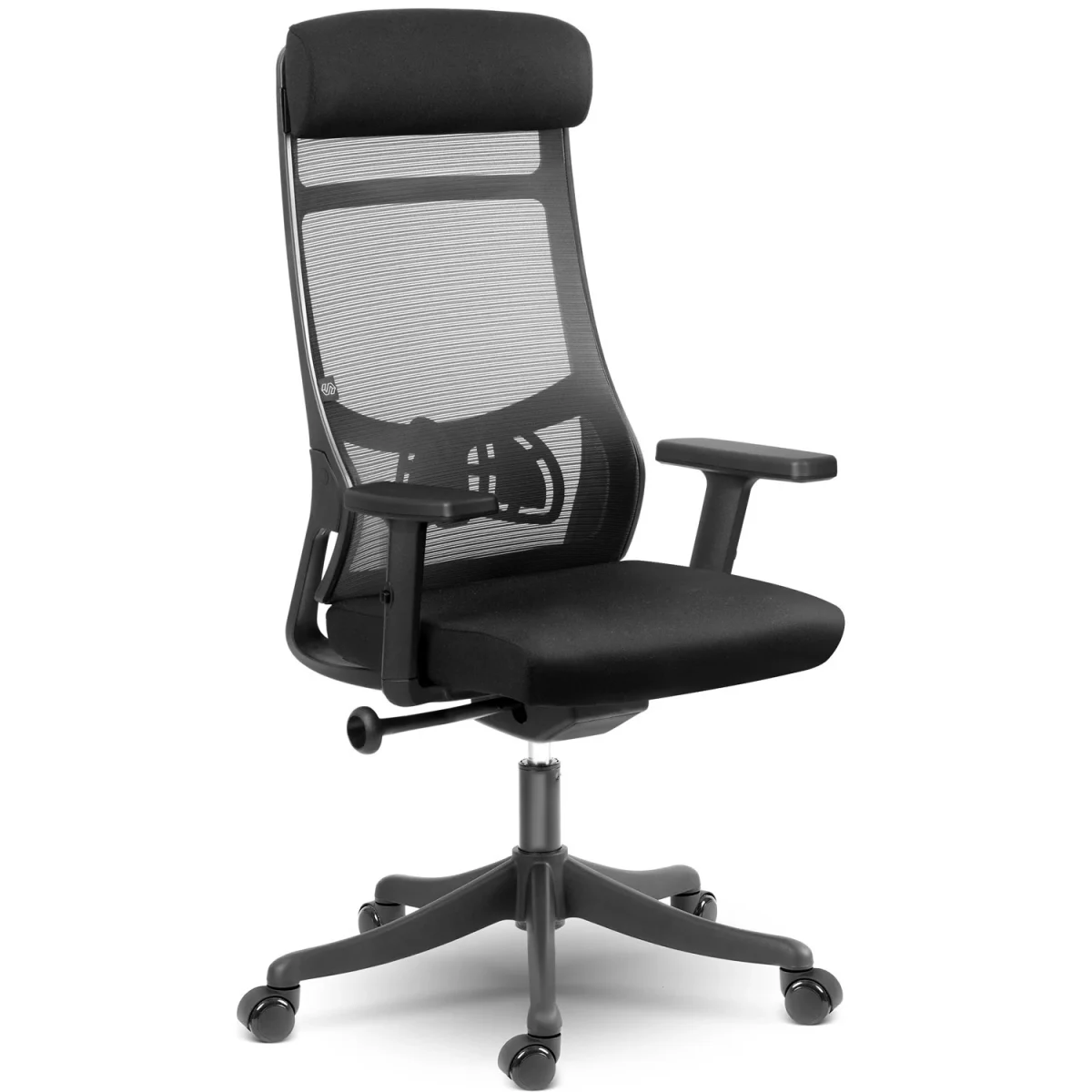 Офісне крісло з мікросітки Sofotel Brema чорне для тривалих робочих годин - Зображення 3