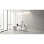 Офісне крісло Sofotel Rotar: Сіра мікросітка для максимального комфорту - Зображення 10